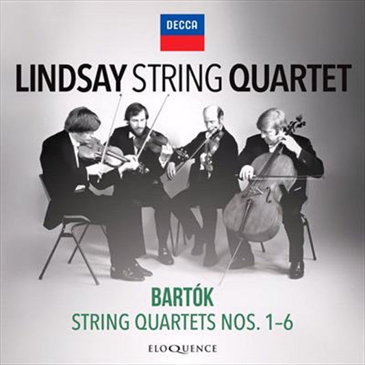 Lindsay String Quartet - Bartok - String Quartets Nos 1-6 CD