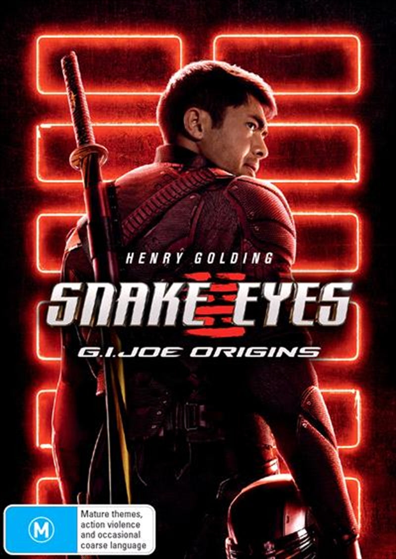 Snake Eyes - G.I. Joe Origins DVD