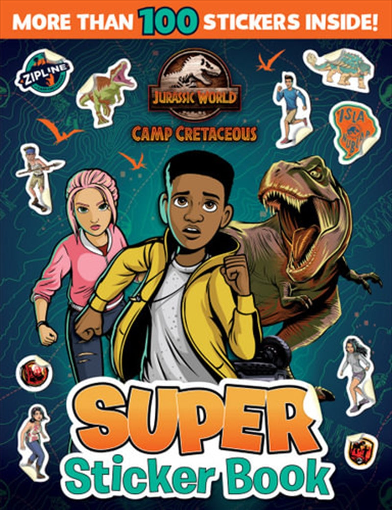 Jurassic World Camp Cretaceous Sticker Book    - Sticker Book