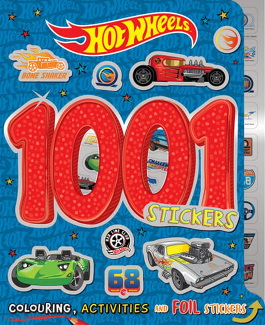 Hot Wheels: 1001 Stickers - Sticker Book: Hot Wheels