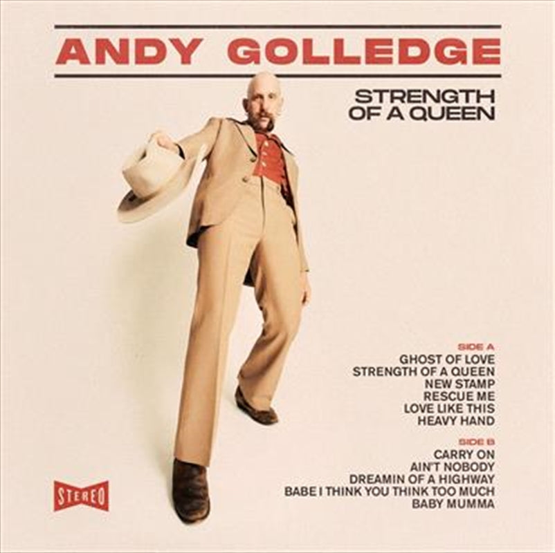 Andy Golledge - Strength Of A Queen (SIGNED COPY) CD