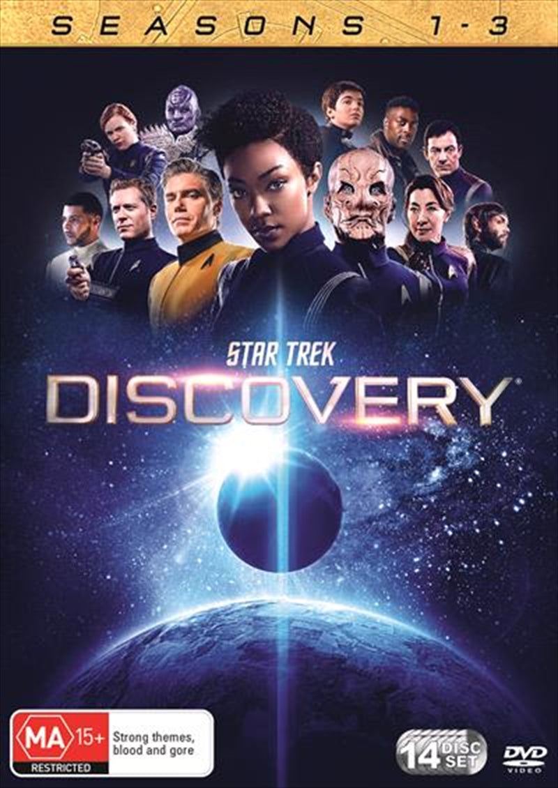 Star Trek - Discovery - Season 1-3 DVD