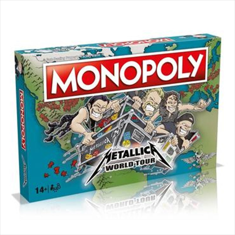 Boardgame: Monopoly - Metallica World Tour Edition