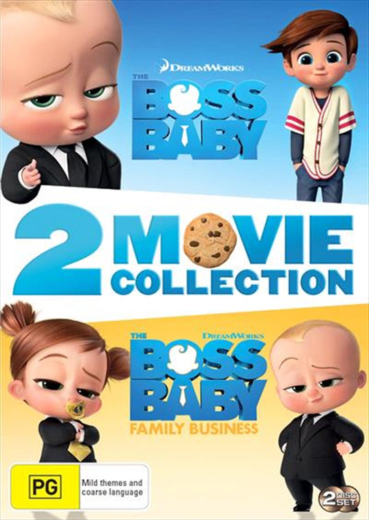 Boss Baby / The Boss Baby - Family Business | 2 Movie DVD Pack