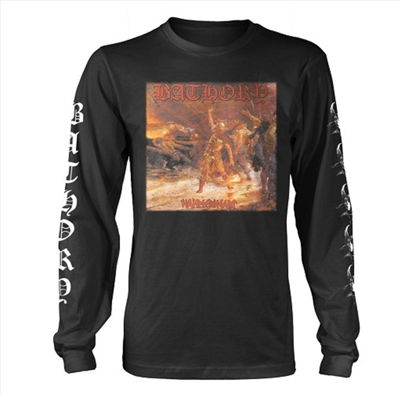 Bathory Hammerheart Shirt Unisex Size Large Longsleeve Shirt