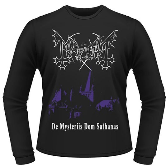 Mayhem De Mysteriis Dom Sathanas Long Sleeve Unisex Size Small Longsleeve Shirt