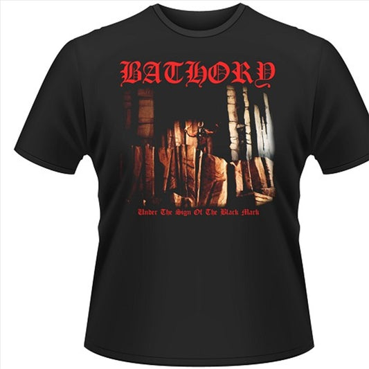 Bathory - Under The Sign... (T-Shirt, Front & Back Print Unisex: Medium)