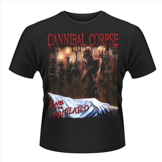 Cannibal Corpse Tomb Of The Mutilated Front & Back Print Unisex Size Large Tshirt