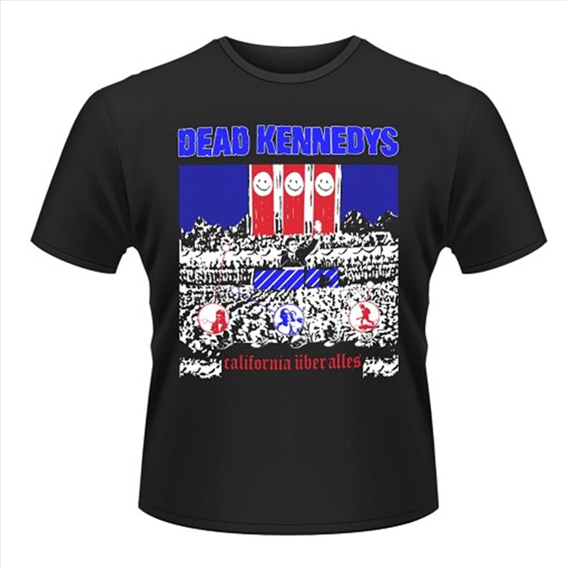 Dead Kennedys California Uber Alles Unisex Size Large Tshirt