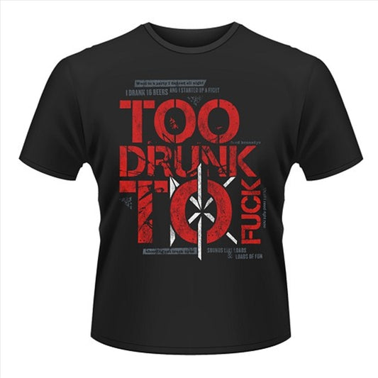 Dead Kennedys - Too Drunk To Fuck (T-Shirt Unisex: X-Large)