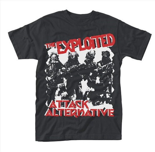 The Exploited Attack Unisex Size Small Tshirt