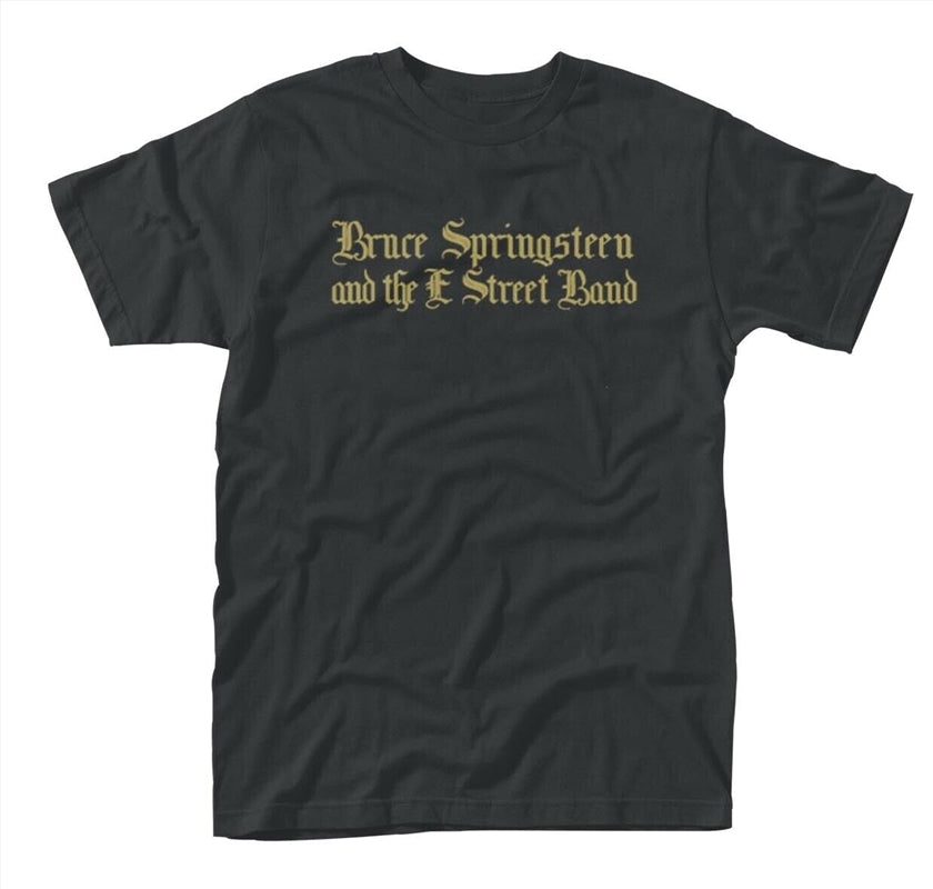 Bruce Springsteen Black Motorcycle Guitars Size Xl Tshirt