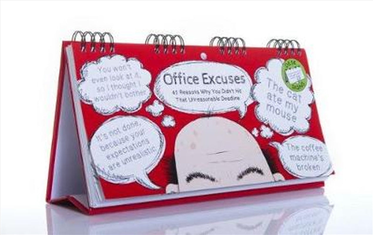 Office Excuses Flip Book - Flip Book