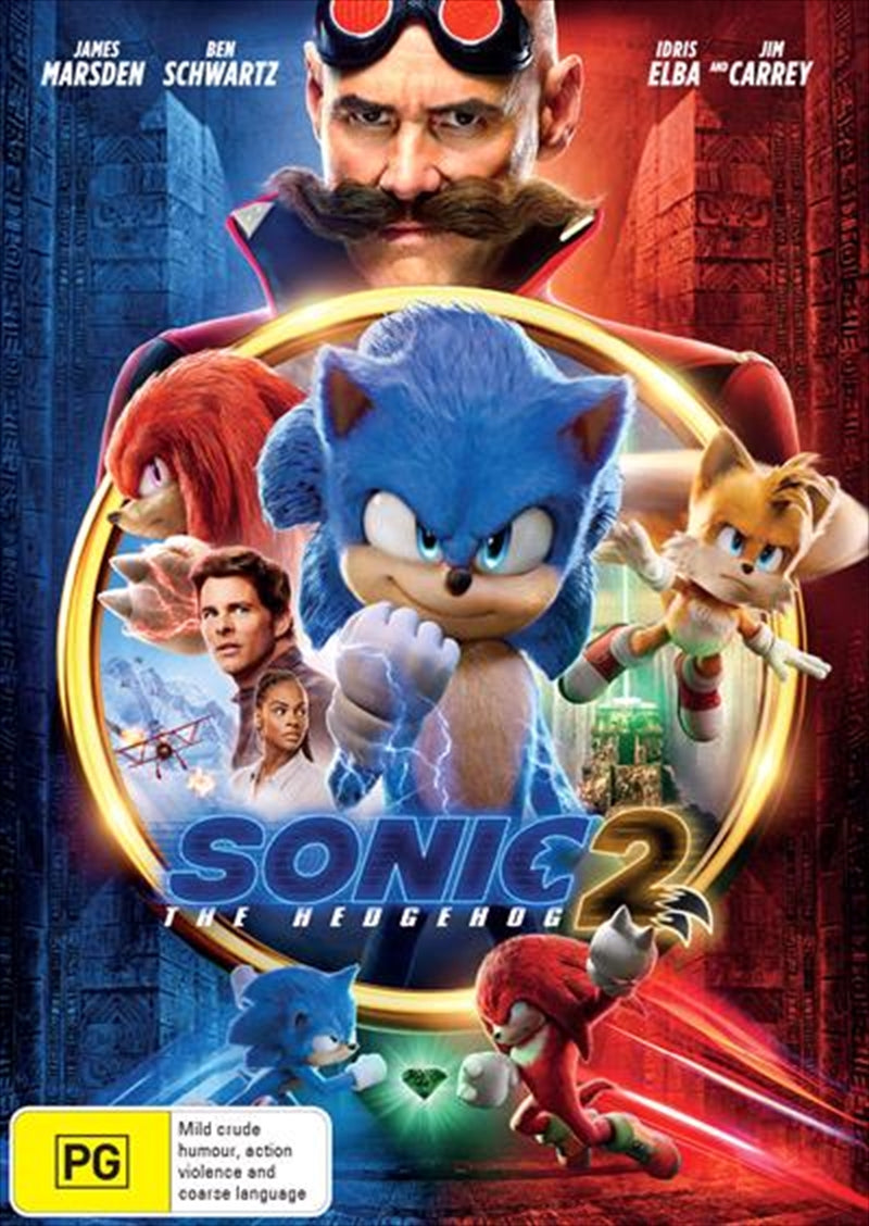 Sonic The Hedgehog 2 DVD