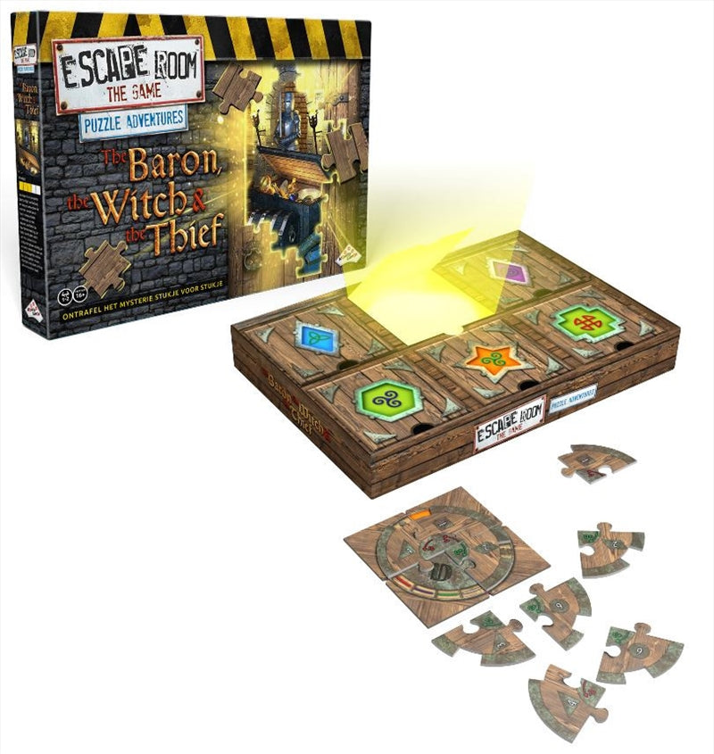 Boardgame: Escape Room The Game - Puzzle Adventures - The Baron The Witch & The Thief