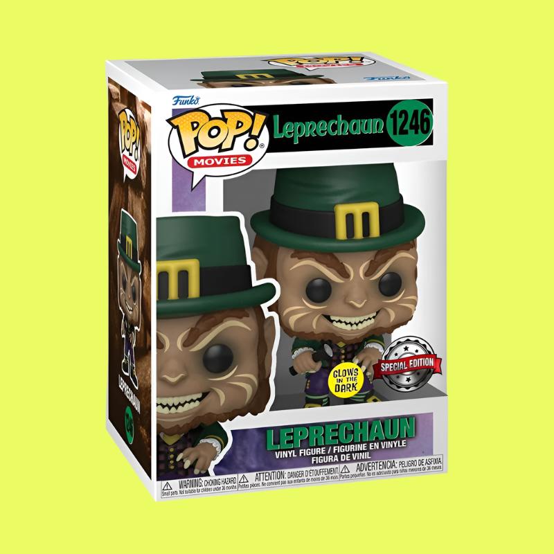 Pop Vinyl: Leprechaun - Leprechaun with Flashlight Glow US Exclusive Pop! Vinyl