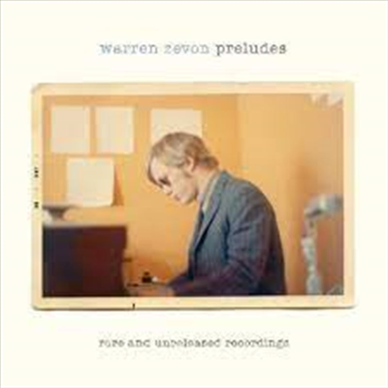 Warren Zevon - Preludes Vinyl