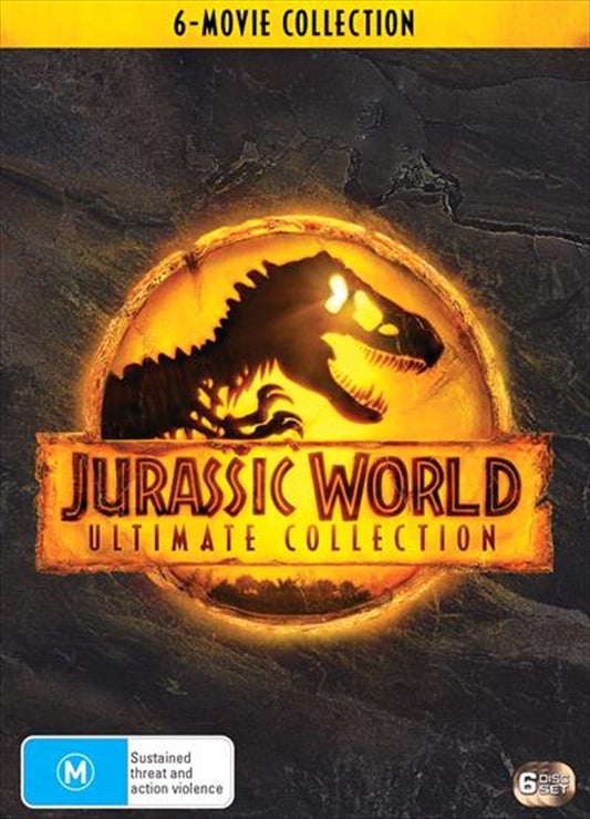 Jurassic Park 1 - 3 / Jurassic World / Jurassic World - Fallen Kingdom / Jurassic World - Dominion | DVD Pack