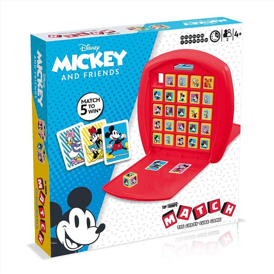 Boardgame: Mickey And Friends Top Trumps Match Game