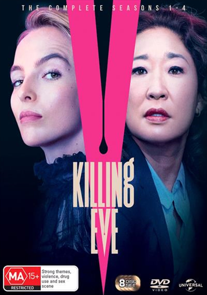 Killing Eve - Season 1-4 DVD