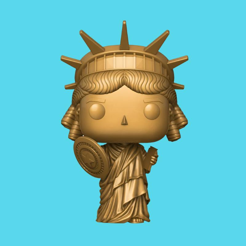 Pop Vinyl: Spiderman: NWH - Lady Liberty wShield Pop! NY22 RS