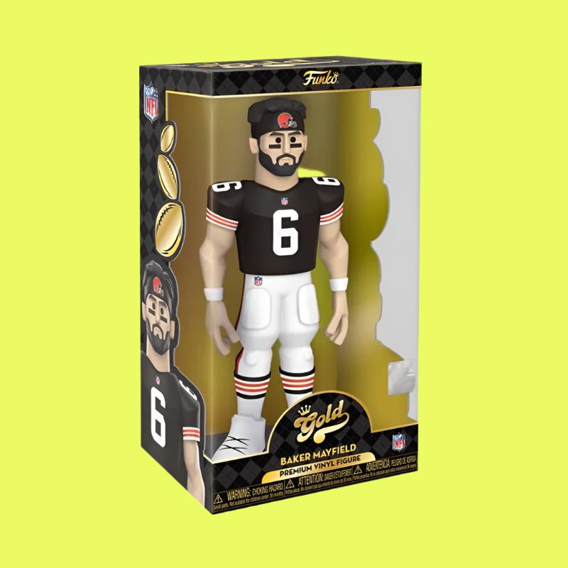 Pop Vinyl: NFL: Browns - Baker Mayfield 12" Vinyl Gold