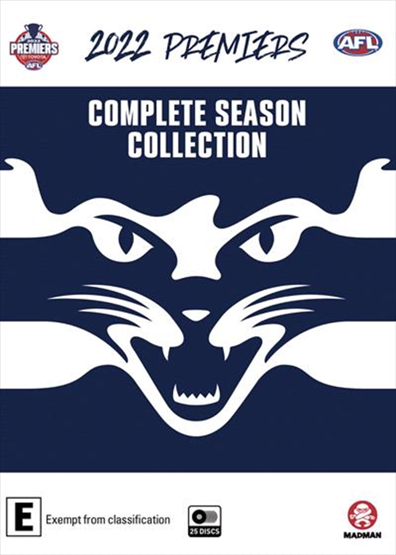 AFL - 2022 Premiers Geelong Cats | Complete Season DVD