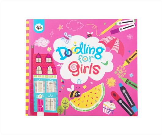 Doodling Book For Girls - Art Book: Jarmelo