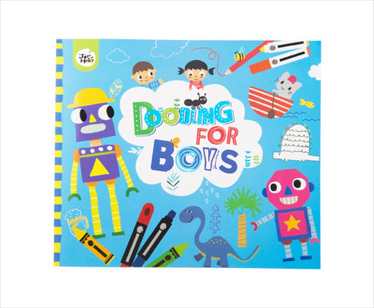 Doodling Book For Boys - Art Book: Jarmelo