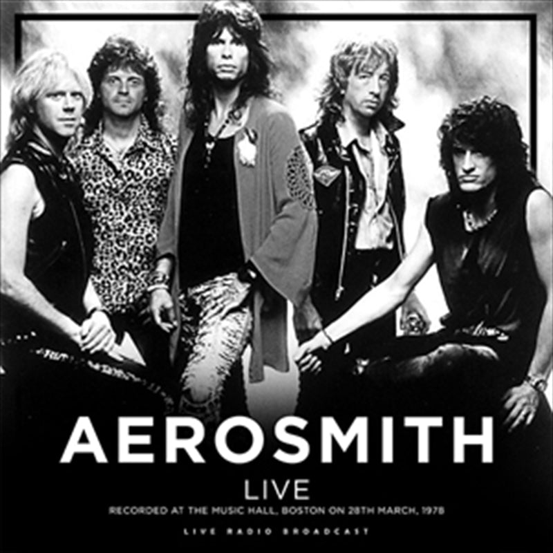 Aerosmith - Best of Live at The Music Hall Boston 1978 Vinyl