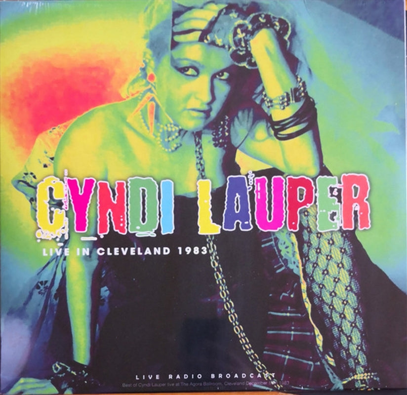 Cyndi Lauper - Live In Cleveland 1983 Vinyl