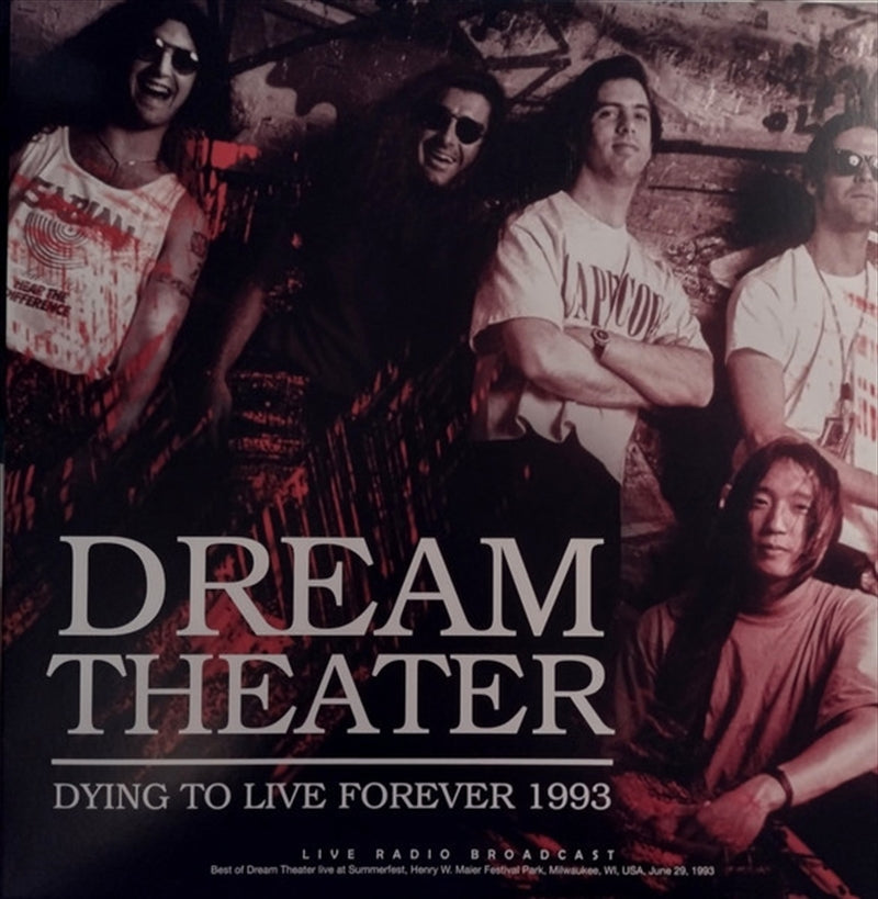 Dream Theater - Dying To Live Forever 1993 Vinyl