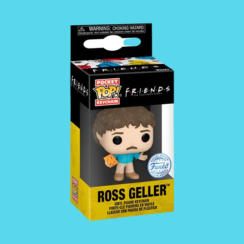 Pop Vinyl: Friends - 80's Ross US Exclusive Pop! Keychain