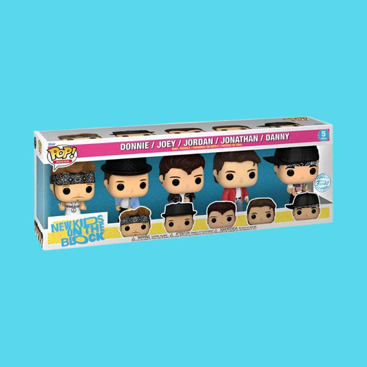 Pop Vinyl: New Kids on the Block - Band 5-Pack US Exclusive Pop! Vinyl