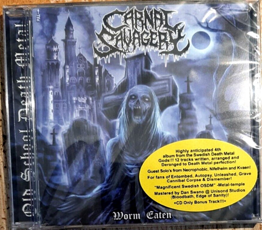 Carnal Savagery - Worm Eaten CD