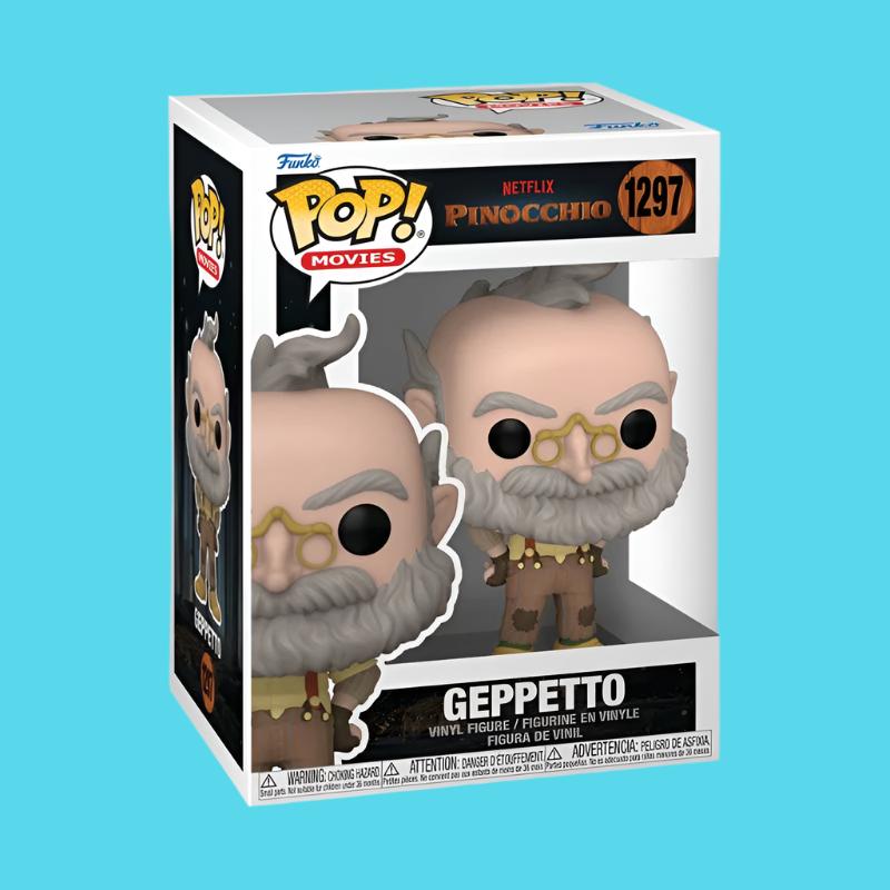 Pop Vinyl: Guillermo del Toro's Pinocchio (2022) - Geppeto Pop! Vinyl