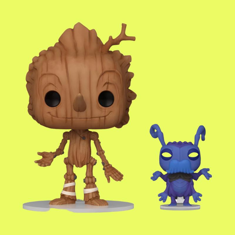 Pop Vinyl: Guillermo del Toro's Pinocchio (2022) - Pinocchio & Cricket Pop! Vinyl