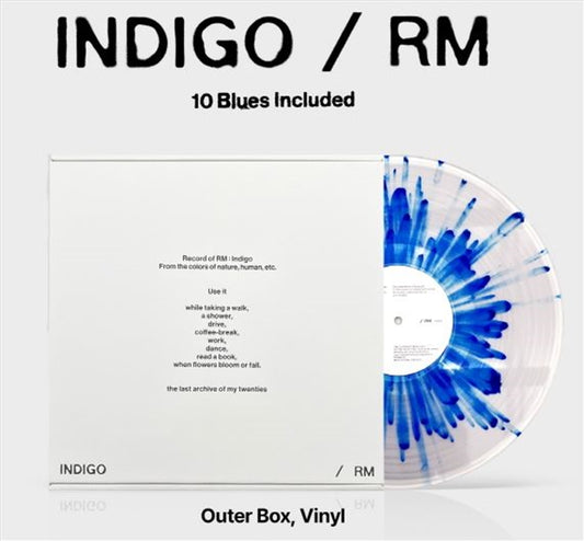 BTS: Indigo / RM - 1st Solo Album Vinyl