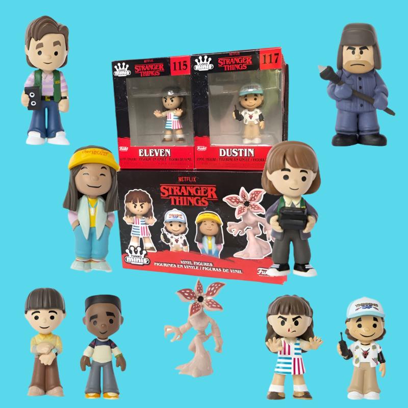 Pop Vinyl: Stranger Things - US Exclusive Mini Vinyl Figures  (CHOSEN AT RANDOM)