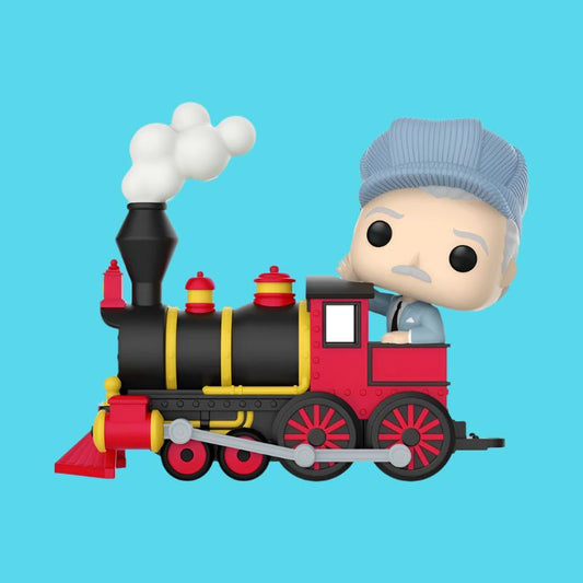 Pop Vinyl: Disney 100th - Walt Disney on Engine Pop! Train RS