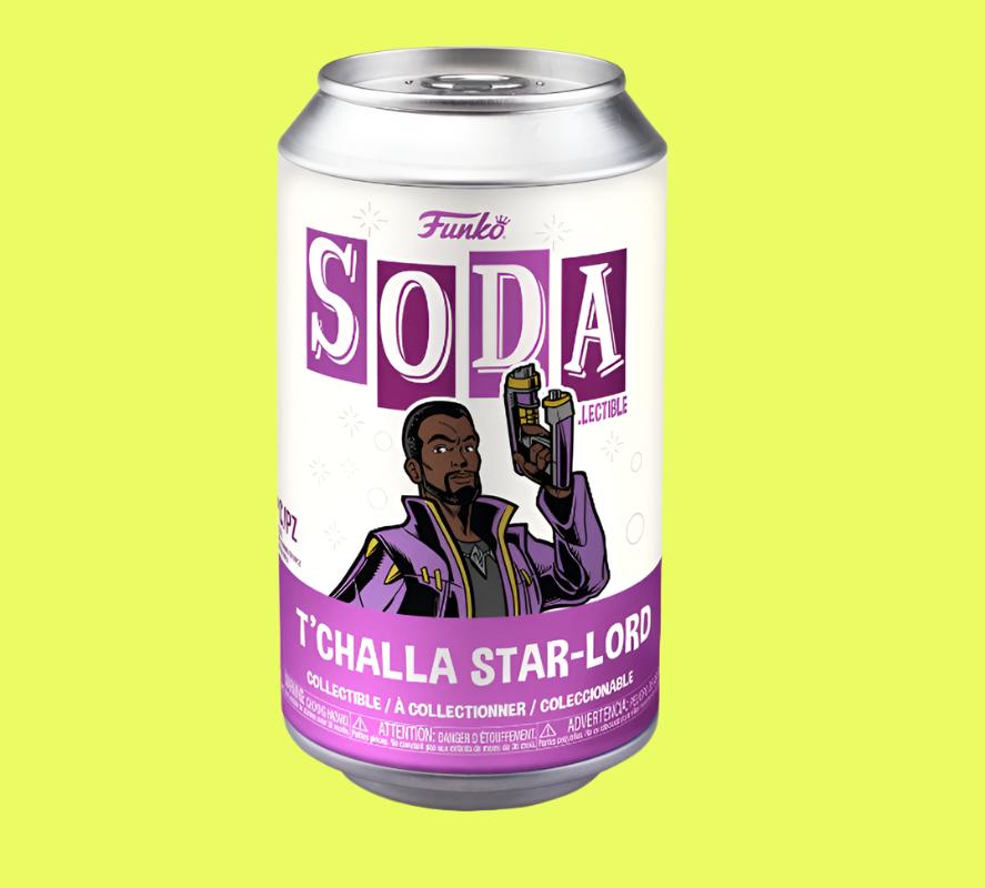 Pop Vinyl: What If - Starlord T'Challa Vinyl Soda