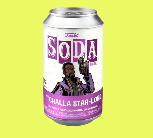 Pop Vinyl: What If - Starlord T'Challa Vinyl Soda