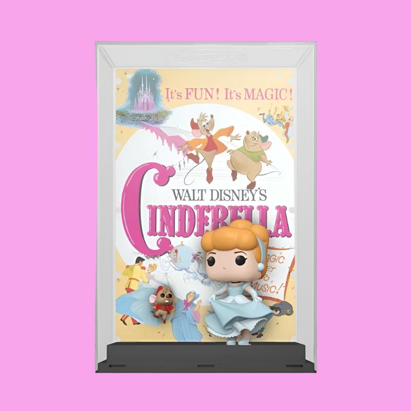 Pop Vinyl: Disney 100th - Disney 100th - Cinderella with Jaw Pop! Poster