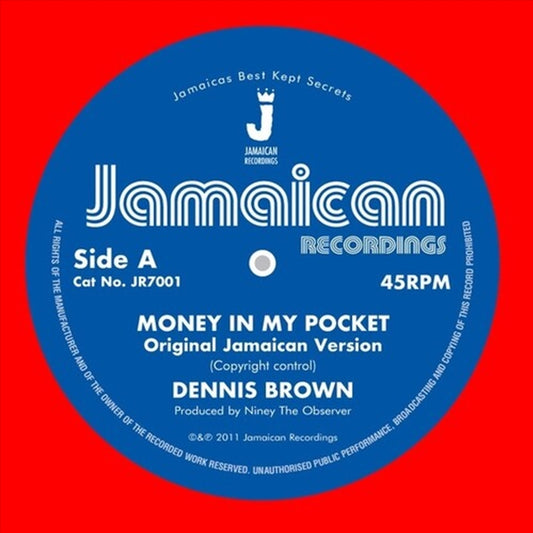 Dennis Brown - Money In My Pocket Vinyl