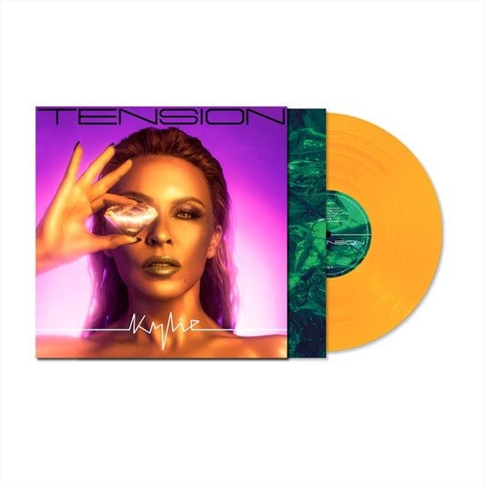 Kylie Minogue - Tension Limited Edition Orange Vinyl Records & Lps