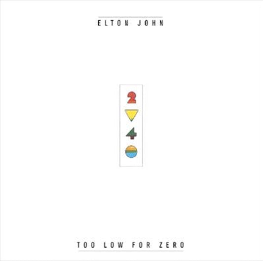 Elton John - Too Low For Zero CD