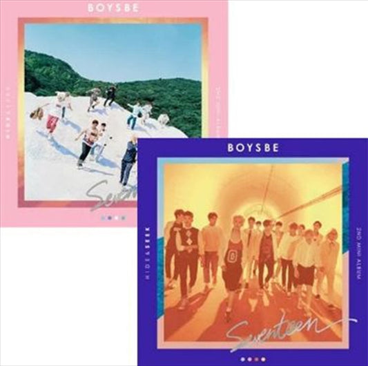 Seventeen - Boys Be - 2nd Mini Album (RANDOM VER) CD