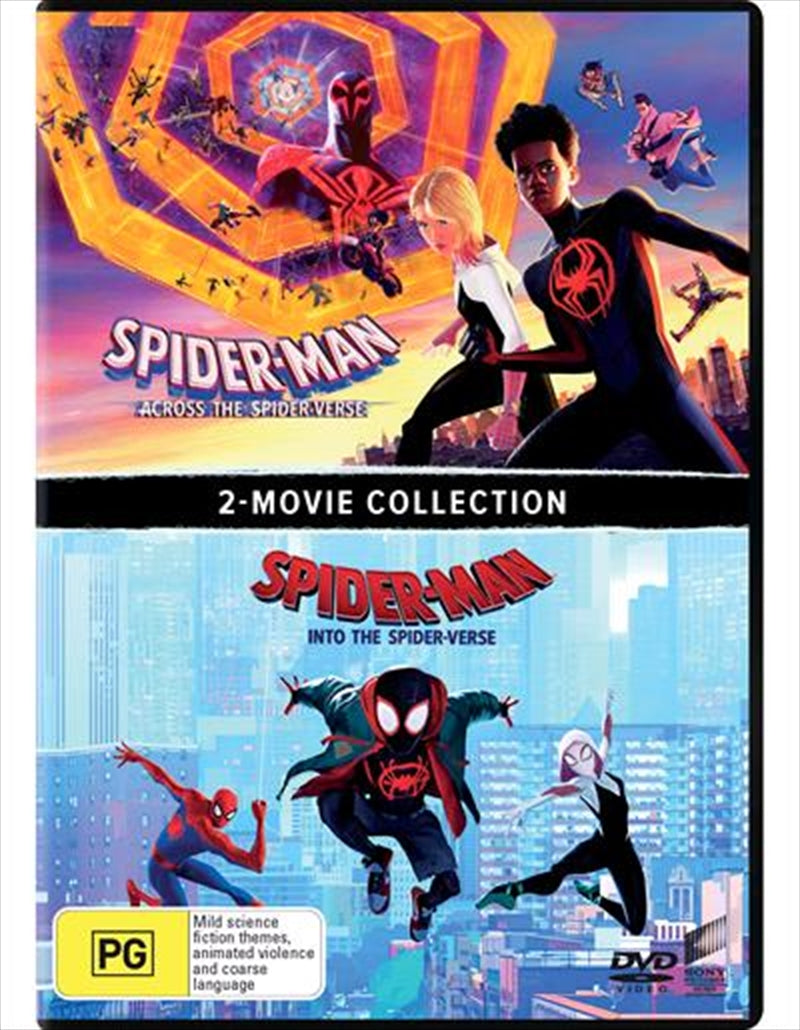 Spider-Man - Into The Spider-Verse / Spider-Man - Across The Spider-Verse | Twin Pack DVD