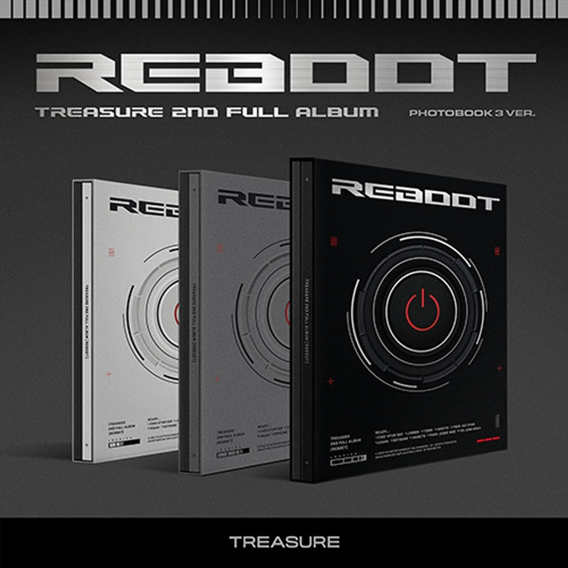 Treasure - 2nd Full Album - Reboot Photobook Version (RANDOM) CD