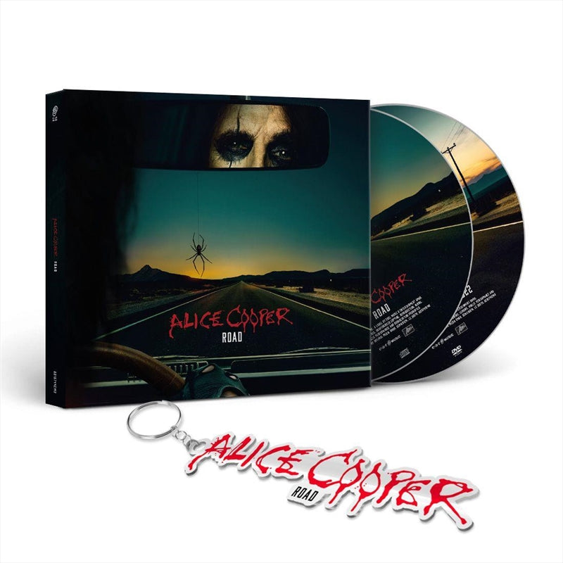 Alice Cooper - Road With Bonus Key Chain CD